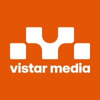 digitale buitendeur reclame logo van vistar media